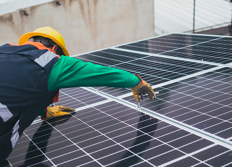 Sustainable solution installation